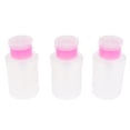 thumbnail image 1 of HILABEE 3pcs 180ml Empty Pump Bottles for Nail Remover,Alcohol,Makeup Remover Pink, 1 of 8