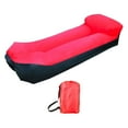 thumbnail image 5 of CoudarTitie Inflatable Lounger Inflatable Chair Trendy Water Anti Air Sofa for Adults & Kids Red, 5 of 9