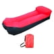 thumbnail image 5 of Tumbona inflable, sofá inflable, regalos para exteriores, colchón de aire perezoso, sofá cama inflable Rojo, 5 of 9