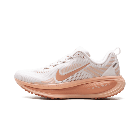 NIKE WOMENS Vomero 18 Womens "Light Soft Pink Light Madder Root Arctic Orange Madder Root" HM6804 601 HM6804 601 from Stadium Goods