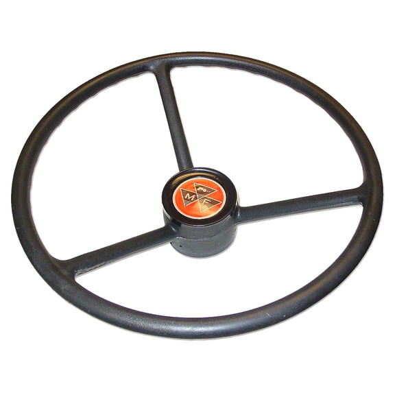 Steering Wheel w/ Plastic Cap Fits Massey Tractor       1671945M1 508460M2 525681M2 772868M1