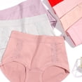 thumbnail image 6 of Ashirexll Plus Size Underwear for Women, Womens Cotton Underwear, Mid Waist Breathable Plus Size Comfortable Panties, 6 of 6