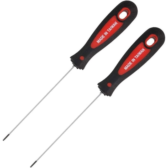 HUGFEGWE 1.5mm x 100mm Ball Head Precision Screwdriver Hex Design Wrench Hand Tool 2Pcs CJB91-22941