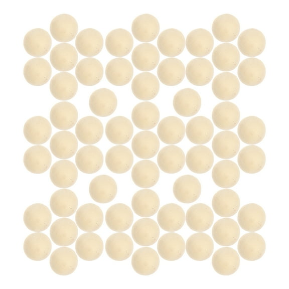 100pcs Wooden Craft 10mm Round Unfinished Wood Beads for Projects and Decorative Accessories