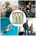thumbnail image 5 of Unique Bargains 3 Pcs Travel Container Set Refillable Flip Cap Travel Bottles Set 260ml Green, 5 of 5