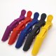 thumbnail image 1 of 25 Piezas Pinzas para el Cabello de Peluquero Profesional, Pinzas para el Cabello de Cocodrilo, Horquilla, Mango Antideslizante (Color) JM, 1 of 5
