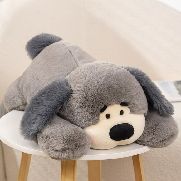 Mr. Bean Plush Toy Dog ​​Doll Large Long-Haired Pillow 50cm