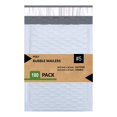 thumbnail image 1 of Sales4Less 5 Poly Bubble Mailers 10.5X16 Inches Padded Envelope Mailer Waterproof Pack of 100 , White, 1 of 5