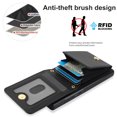 thumbnail image 2 of Allytechgroup for Samsung Galaxy Note 20 Case, Wallet Phone Case with Card Holder, Crossbody Strap, Stand Feature, RFID Blocking, PU Leather & TPU Shockproof Samsung Galaxy Note 20 Cover, Black, 2 of 3