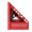 Red and Black, variant on 3D Multi Angle Measuring Ruler 0-180 Degree Protractor and Miter Carpenter Square for Woodworking and Construction Anodized Aluminum Alloy Marking Tool 4.41 x 3.11 x 3.35 in Red and Gray