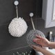 thumbnail image 4 of Toallas de baño compactas de microfibra, absorbentes y suaves, para colgar con anilla, toallas de mano de chenilla esponjosa, paquete de 3, 4 of 7