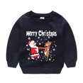 thumbnail image 2 of THJRPQJFD Blue Christmas Shirt Sparkly Tops for Girls Boys Tshirt Size 10-12 6 Month Baby Girl Clothes Kids Clothes Girls Size 7-8 Clothes for Kids, 4-5 Years, 2 of 6