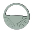 thumbnail image 2 of Dientes de bebé Molar chupete de silicona relajante juguete de dentición reutilizable chupar masaje para pacificar juguetes durmiendo pulsera 002 ejército verde Inevent BA002045-05, 2 of 7