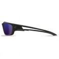 thumbnail image 2 of Edge Eyewear Kazbek XL Mirror Safety Glasses Blue Lens Black Frame 1 pk, 2 of 3