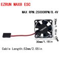thumbnail image 3 of YSIDO 3010 25000RPM 30mm 8.4V RC Car Motor ESC Ventilador de enfriamiento de disipación de calor Ehuebsd libre de BPA, 3 of 8