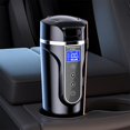 thumbnail image 4 of Estbridge 12V/24V Car Water Kettle - Portable 500ml Electric Heating Cup for Coffee/Tea  Auto Travel Hot Beverage Maker with Auto Shutoff  Universal Truck and Vehicle Friendly Design, 4 of 7