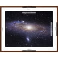 thumbnail image 5 of Art.com The Andromeda Galaxy Photographic Print by Stocktrek Images, Brown Frame Wall Art, 29" x 23", 5 of 5