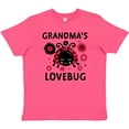 thumbnail image 3 of Inktastic Valentine's Day Grandma's Lovebug Youth T-Shirt, 3 of 5
