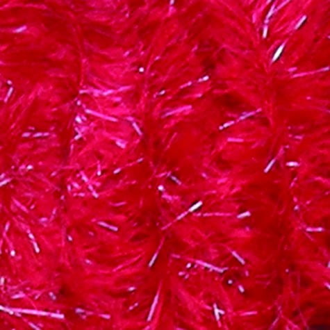 The Ribbon People Scarlet Red Fuzzy Boa Party Garland 0.75" x 55 Yards