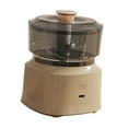 thumbnail image 3 of Picadora de ajo eléctrica Sunnimix Chili Pepper Shredder 350ml Portátil Visible Multipropósito, 3 of 8