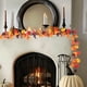 thumbnail image 5 of Decoraciones de Halloween, adornos de Halloween, regalos de Halloween, enredaderas de hojas de arce falsas de Halloween, decoración de otoño, planta verde artificial, hoja de arce de plástico, enredad, 5 of 6