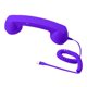 thumbnail image 5 of Auricular de teléfono retro, receptor de teléfono para teléfono móvil, todos los smartphones, reuniones Púrpura, 5 of 9