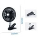 thumbnail image 2 of Ventilador automovilístico con velocidad ajustable, fan de coche 12V, fuerte viento, montaje en el vehículo, pequeño, portátil, metal, para interior de coche, para viaje, alto flujo de aire,, 2 of 8