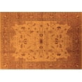 thumbnail image 1 of Ahgly Company Indoor Rectangle Oriental Orange Traditional Area Rugs, 8' x 12', 1 of 4