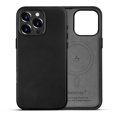thumbnail image 1 of Funda de piel Belemay compatible con iPhone 16 Pro Max negra, 1 of 9
