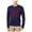 Blue - darknavy, variant on Ben Sherman Mens Union Jack Knit Sweater, Off-White, Medium