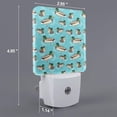 thumbnail image 2 of Balery Mallard Ducks Swimming In The Lake Pattern LED Night Light with Automatic Sensor Plug in Night Light with Dusk-to-Dawn Light Sensor LED Nightlight 0.5W-US, 2 of 7