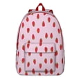 thumbnail image 1 of Sac à Dos de Voyage Motif Baies Rouges Kawaii, Imprimé Fraise Mignon, Sac de Jour Décontracté avec Transport Confortable pour Activités Extérieures, 1 of 3