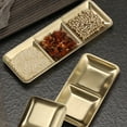 thumbnail image 5 of Stainless Steel Sauce Dish, Divided Seasoning Sauce Dip Bowl, 1/2/3/4 Compartment Korean Ketchup Sauce Bowl, Vinegar Soy Spice Condiment Tray for Home Restaurant, 1Pc, 5 of 8