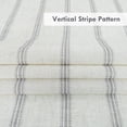 thumbnail image 7 of DriftAway Farmhouse Vertical Striped Linen Blend Textured Light Filtering Semi Sheer Curtains for Living Room Bedroom 102 Inches Long Drapes 2 Panels, 7 of 7