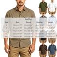 thumbnail image 4 of Men's Quick Dry Long Sleeve Shirt UPF 50+ Sun Protection Lightweight Breathable Fishing Hiking Casual Daily Camping Outdoor Travel Athletic Top with Pockets | TOPLIU,Black L, 4 of 9
