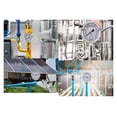 thumbnail image 5 of Dry Pressure Gauge, 1-1/2" Dia,30, 60 Psi & Bar, 1/8" BSPT Back Mount, PC Window ,Lasting Performance, 5 of 5