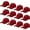 Burgundy, variant on Wholesale 12-Pack Baseball Cap Adjustable Size Plain Blank Solid Color Red