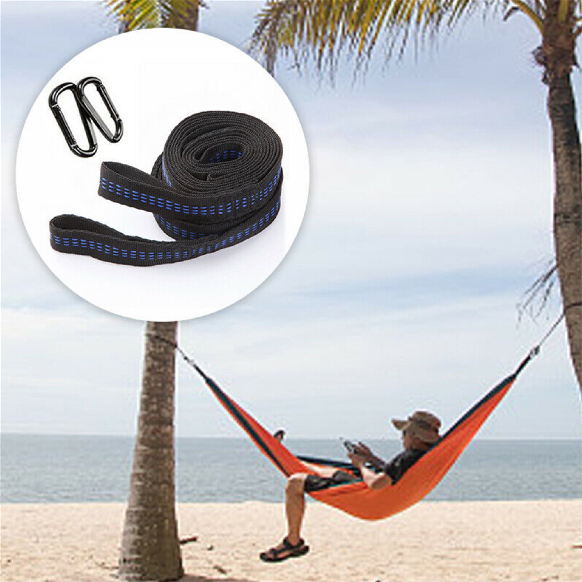 UPAIRCAS Adjustable Tree Hanging Extension Hammock Straps Outdoor