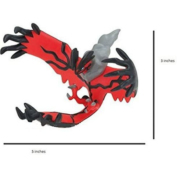 1/40 Scale Pokemon XY Zukan Figures 01 Yveltal