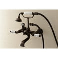 thumbnail image 2 of Kingston Brass Wall-Mount Clawfoot Tub Faucets In Oil Rubbed Bronze AE555T5, 2 of 5