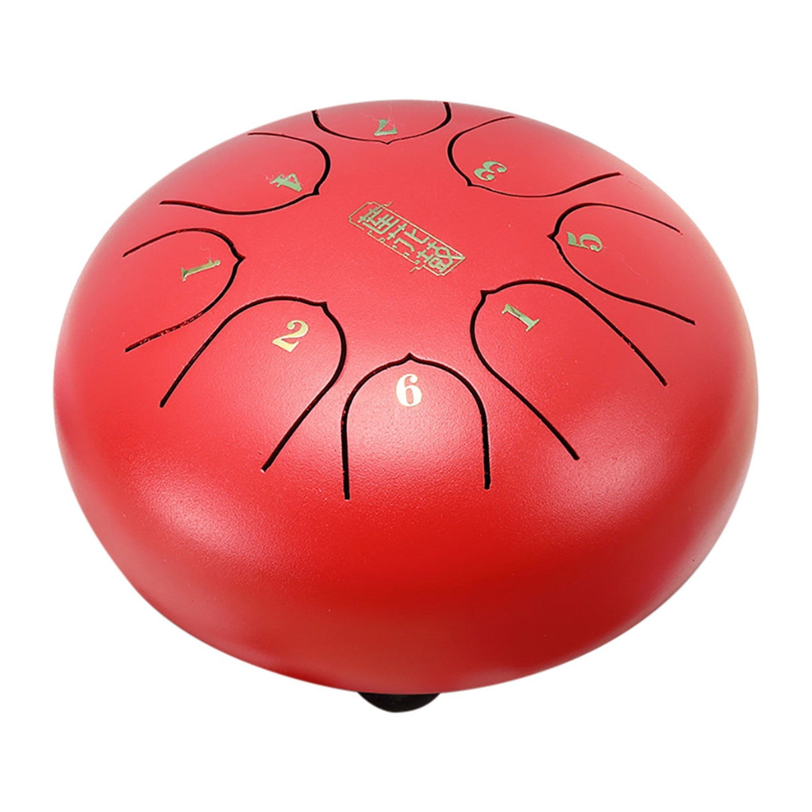 Giunmcul Reduced Price 6inch 8 Notes Handpan Tongue Drum C Finger Picks Alloy Steel Tongue Drum