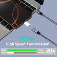 thumbnail image 2 of Adaptador Stuffcool Lightning a USB-C Carga Rápida 35W Paquete de 4, 2 of 8