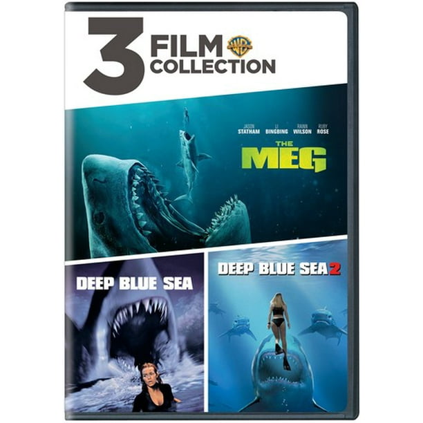 The Meg Deep Blue Sea Deep Blue Sea 2 Dvd Walmart Com Walmart Com