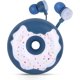 thumbnail image 1 of Auriculares Donut para niños, lindos auriculares internos y audífonos con cable, regalo para niñas y niños de la escuela con micrófono y un encantador estuche de almacenamiento para auriculares, 1 of 4