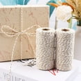 thumbnail image 2 of Cotton Bakers Twine 328FT Packing String Christmas Cotton Rope Cord for Tying Cake And Pastry Boxes DIY Crafts Gift Wrapping, 2 of 7