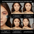 thumbnail image 5 of NYX Professional Makeup Can't Stop Won't Stop 24hr Full Coverage Liquid Foundation, Matte Finish, Waterproof, 01 - Pale, 5 of 9