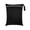 Black, variant on Woven Fabric Portable Travel Storage Pouch, Foldable Handheld Carry Pouch Water Reinforced For Camping Gear, Outdoor Tote For Laundry & Organization 18.9X15"