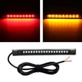 thumbnail image 2 of 12V 1Pcs Universal 18 LED Light Strip, Motorcycle Turn Signal Lights, Tail Trailer Brake Stop, 2 of 8
