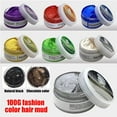 thumbnail image 4 of 100g Temporary Hair Wax Colouring Mud Washable Hair Styling Cream for Men Women, 4 of 9