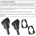 thumbnail image 2 of For Dodge Ram Jeep Chrysler Pt Cruiser 2001 2013 Replacement Windshield Nozzle Wiper Fluid Windshield Washer Hose Kit Connectors, 2 of 4